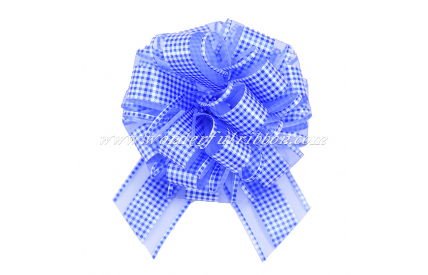 Square Organza Pom-pom Pull Bow